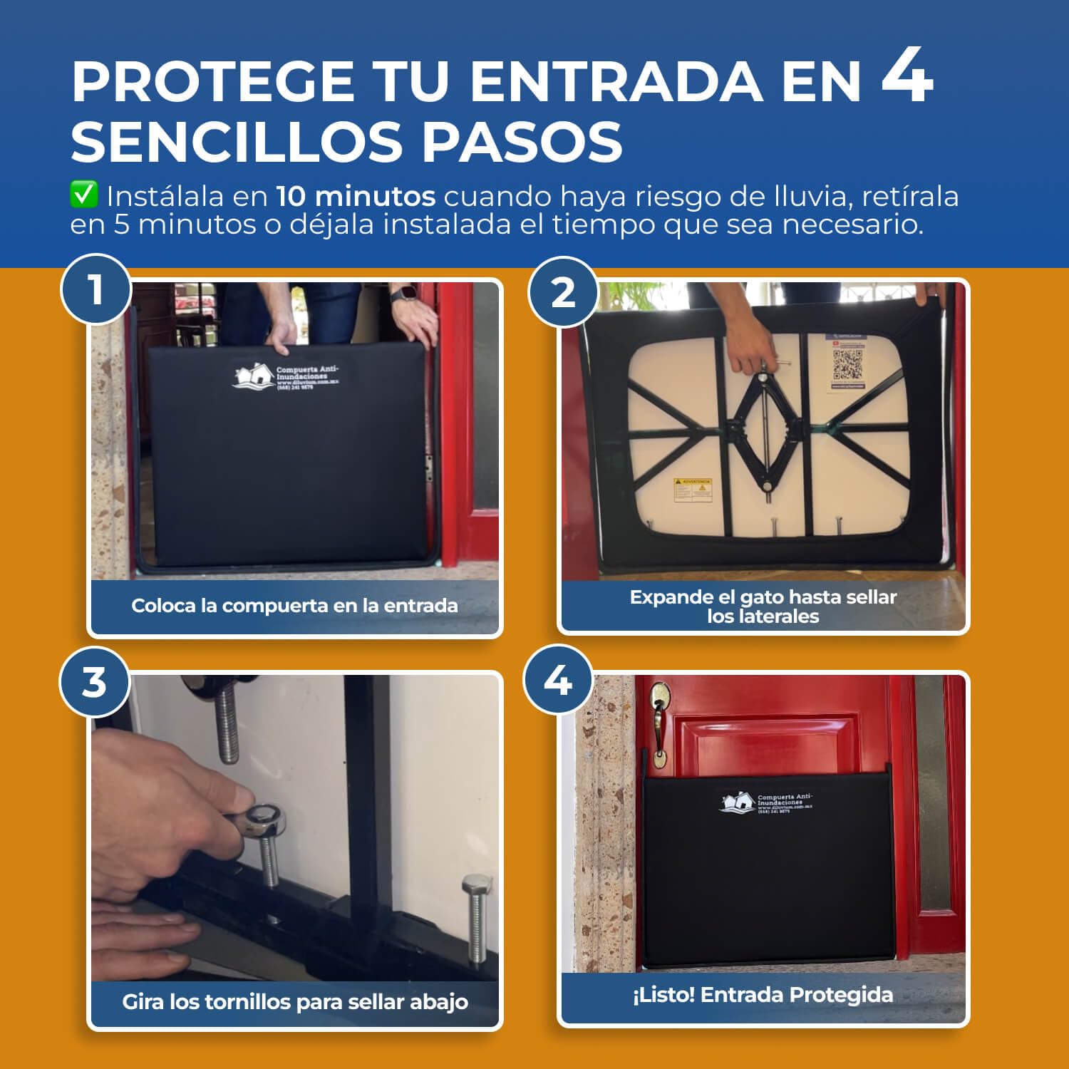 Barrera Anti Inundaciones DILUVIUM