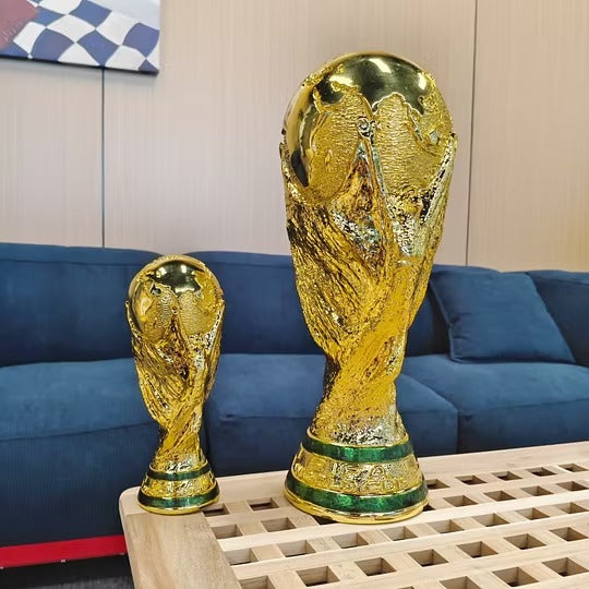 Réplica de alta calidad del trofeo de la Copa Hércules de la Copa Mundial