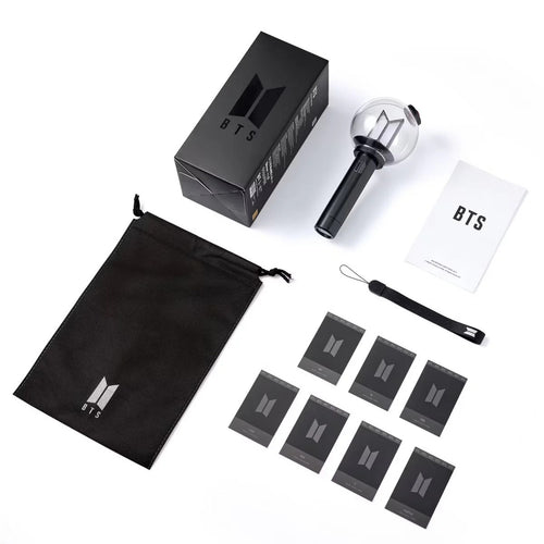 BTS Official Light Stick Ver.4 ARMY Bomb Bluetooth Concierto Lightstick-