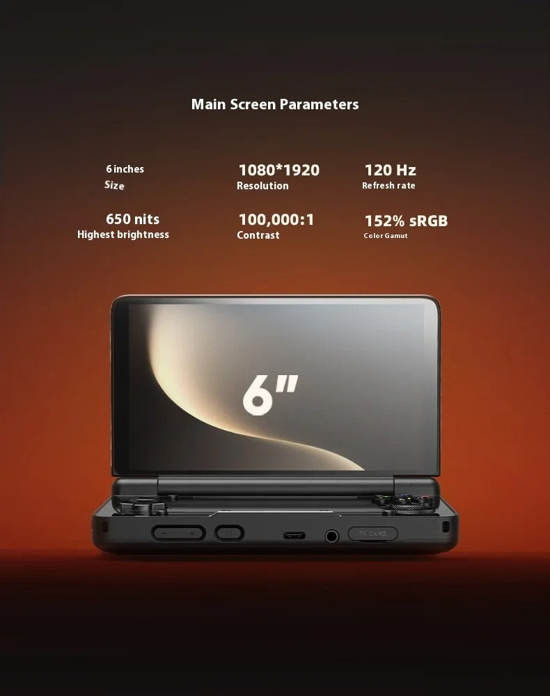 Dispositivo portátil Android AYN Thor con doble pantalla