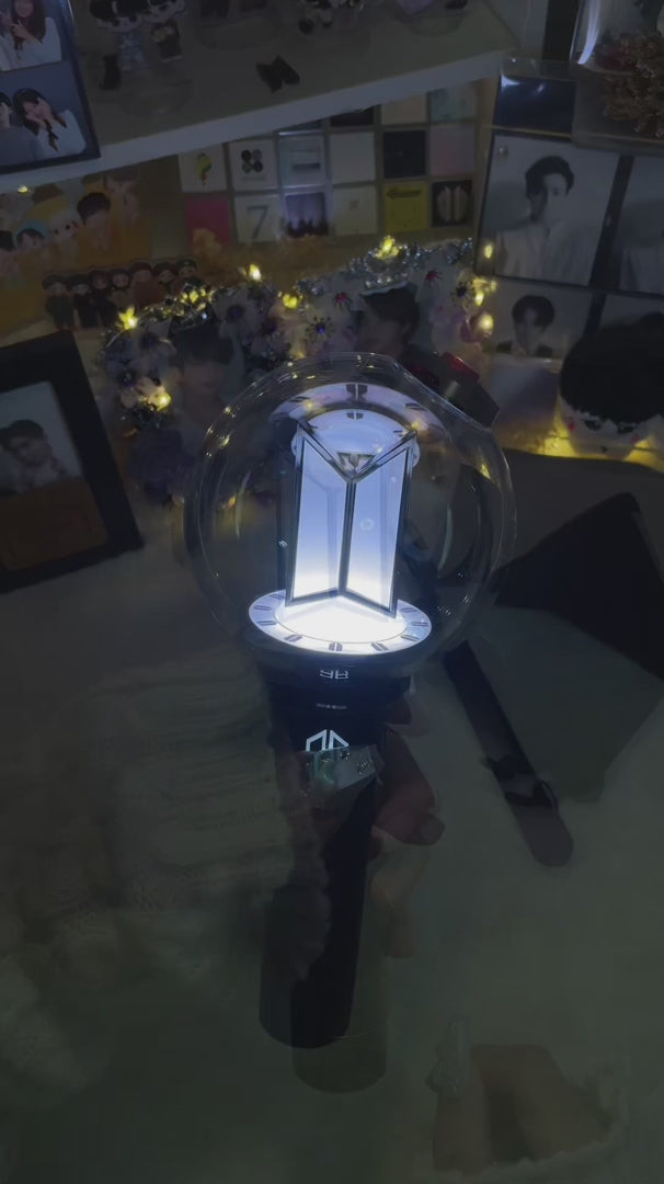 BTS Official Light Stick Ver.4 ARMY Bomb Bluetooth Concierto Lightstick-